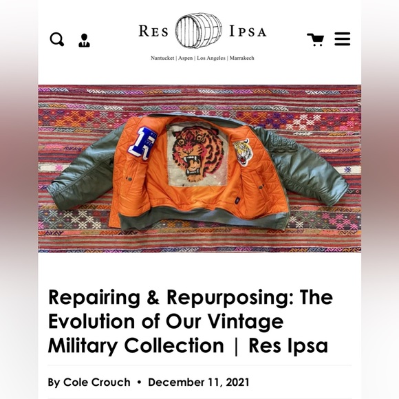 RARE Res Ipsa Embroidered Tiger Jacket - Picture 2 of 7